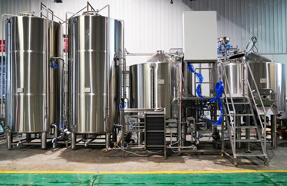2500L Brewery Equipment in Spain